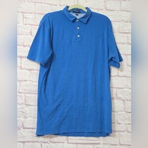 Peter Millar Collection Men's Polo Golf Shirt Perfect Pique Size  Large